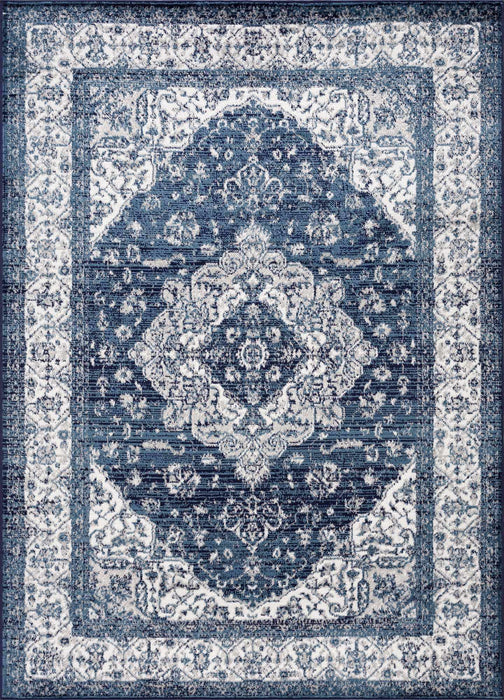 Hauteloom Billy Blue Medallion Rug