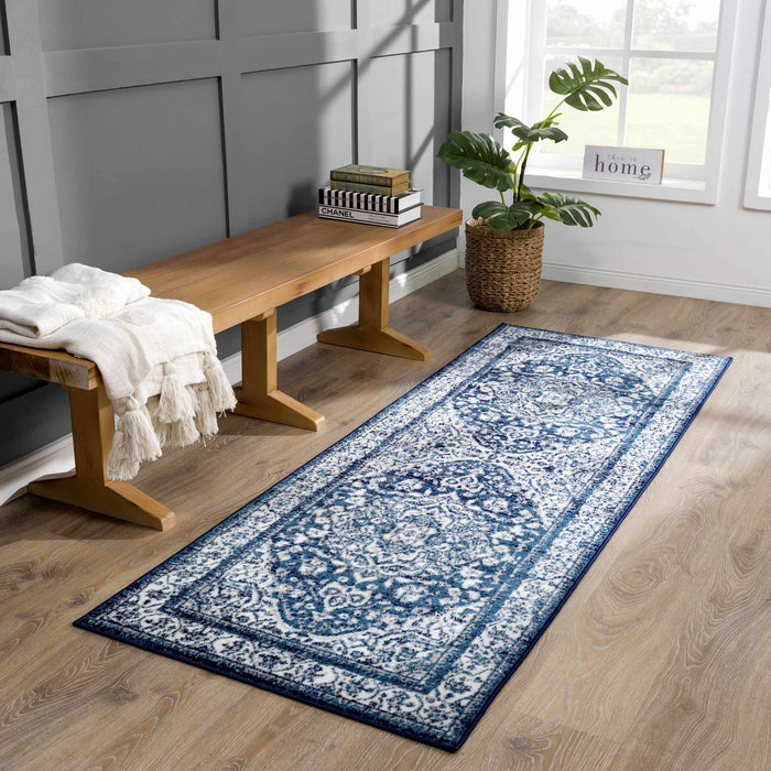 Hauteloom Billy Blue Medallion Rug