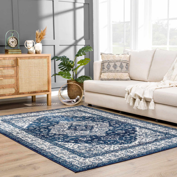 Hauteloom Billy Blue Medallion Rug