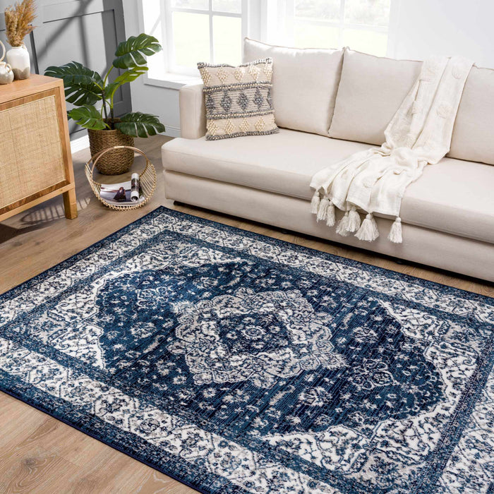 Hauteloom Billy Blue Medallion Rug