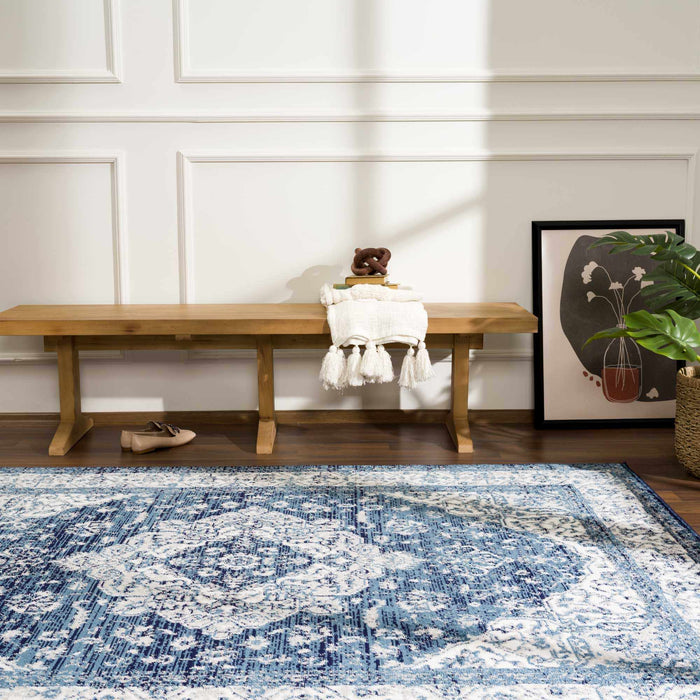 Hauteloom Billy Blue Medallion Rug