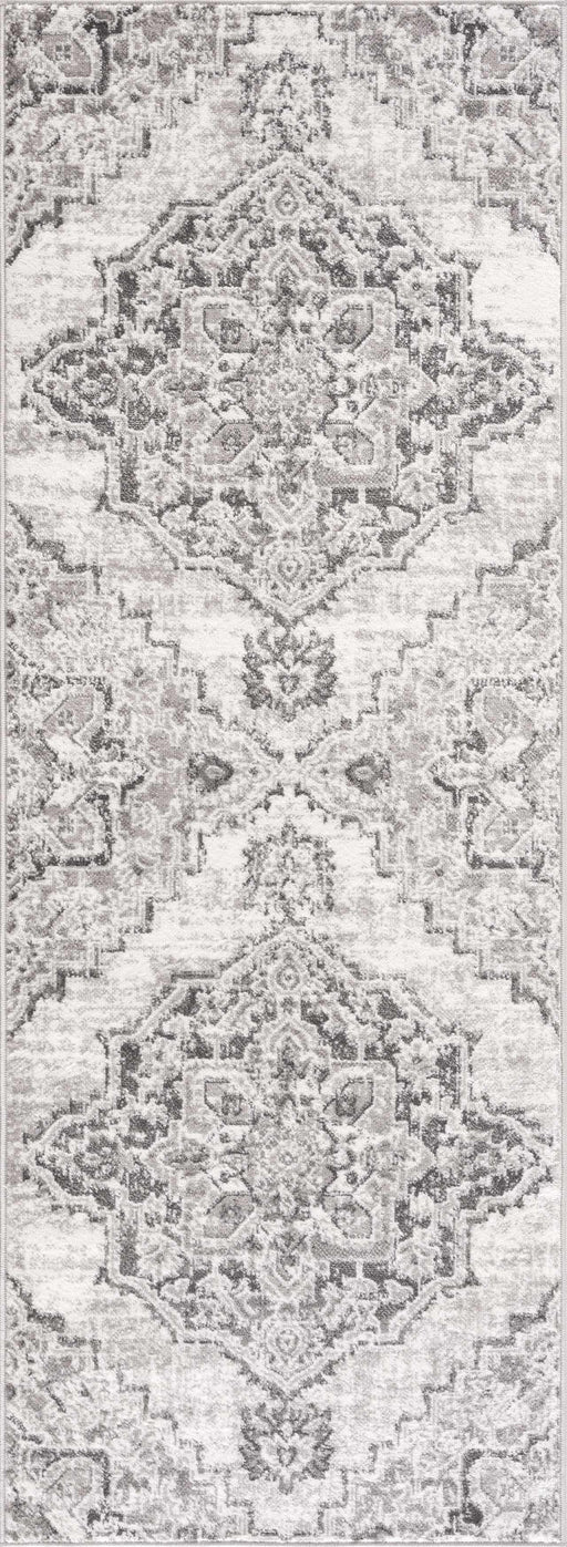 Hauteloom Elani Gray Medallion Rug