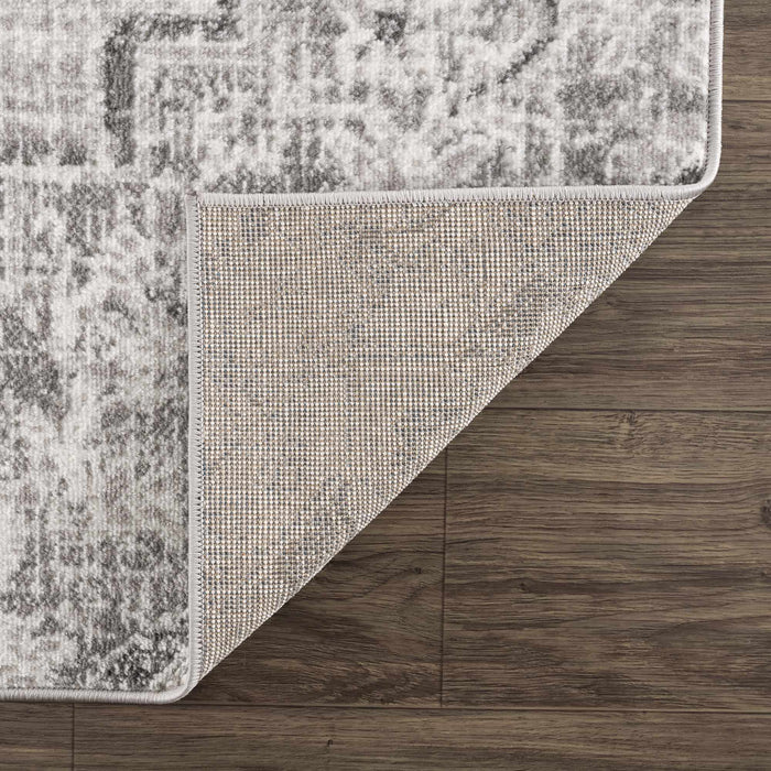 Hauteloom Elani Gray Medallion Rug