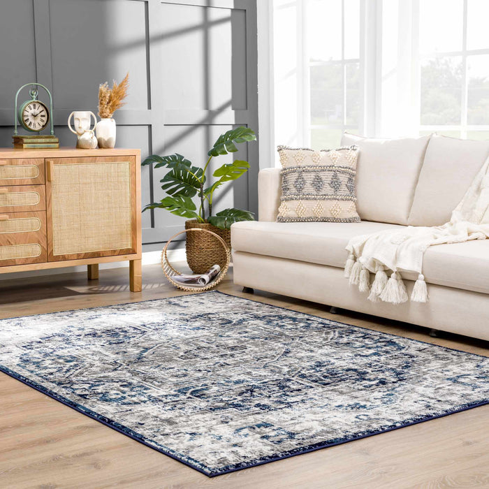 Hauteloom Buenaventura Navy Area Rug