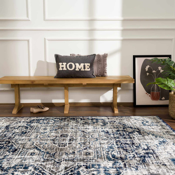 Hauteloom Buenaventura Navy Area Rug