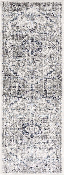 Hauteloom Buenaventura Cream & Navy Area Rug