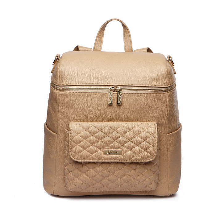 Luli Bebé Monaco Diaper Bag | Latte Brown