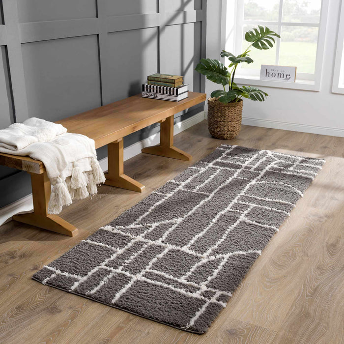 Hauteloom Andia Charcoal Area Rug