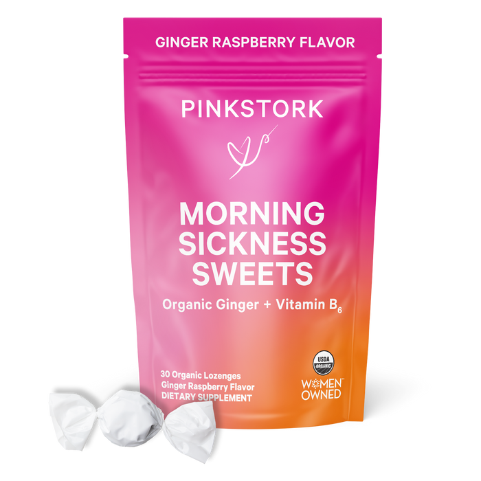 Pink Stork Morning Sickness Sweets - Raspberry Ginger