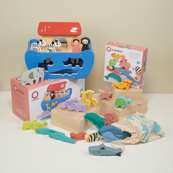 Mentari Noah's Sorting and Stacking Bundle