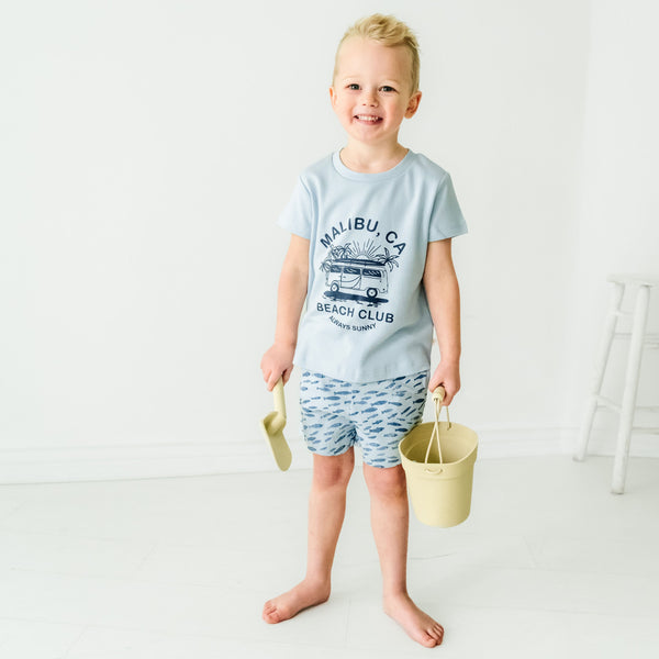 Makemake Organics Organic Kids T-Shirts - Malibu Beach Club