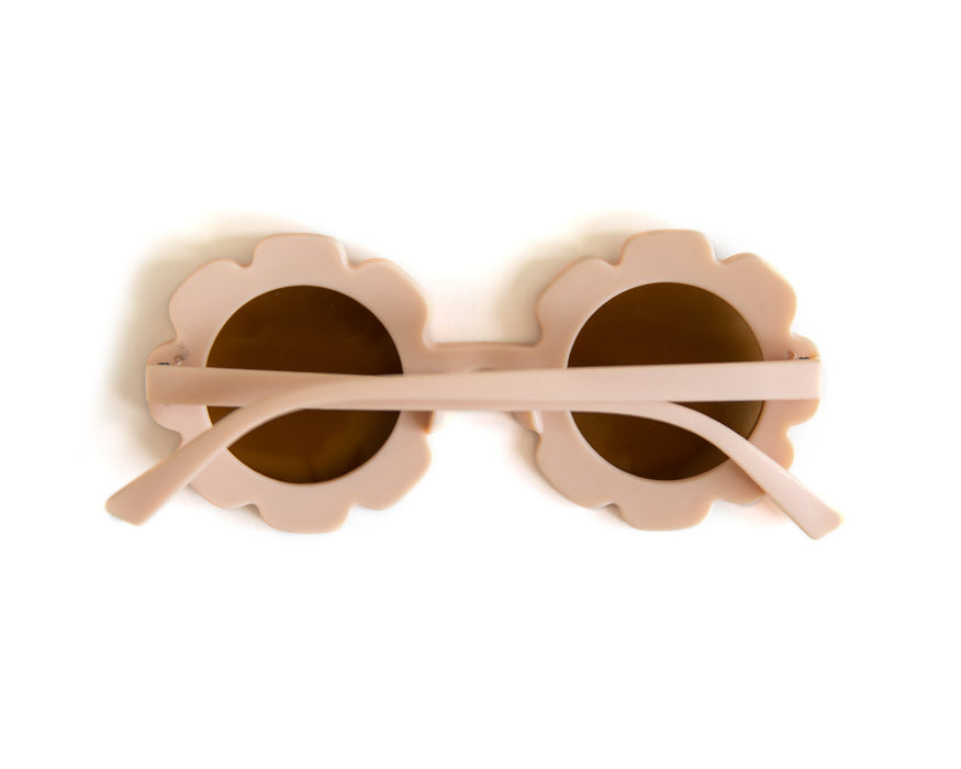 Reverie Threads Matte Flower Sunnies in Peachy Pink