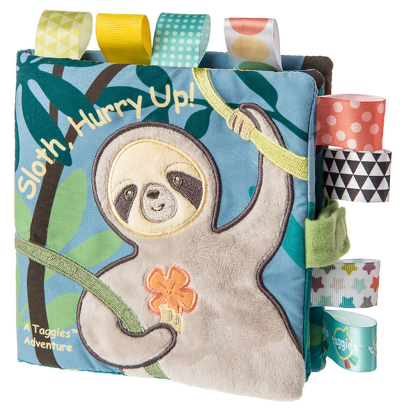 Mary Meyer Molasses Sloth Taggies Soft Book