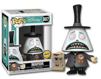 Pop! Disney: Nightmare Before Christmas - The Mayor with Megaphone Chase by Ralphie's Funhouse