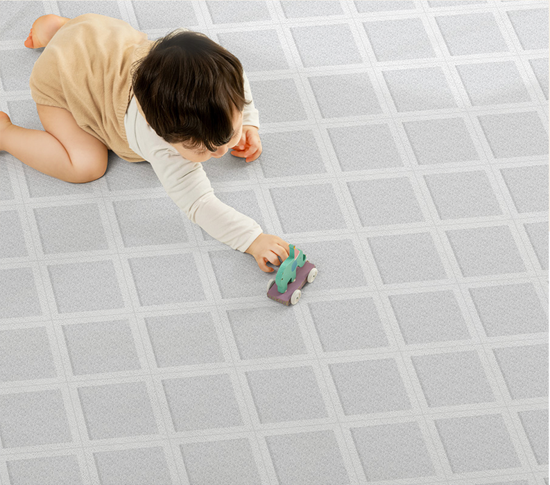 Parklon Baby Bubble Safety Mat - Mild Waffle - 82.7 x 59 inches