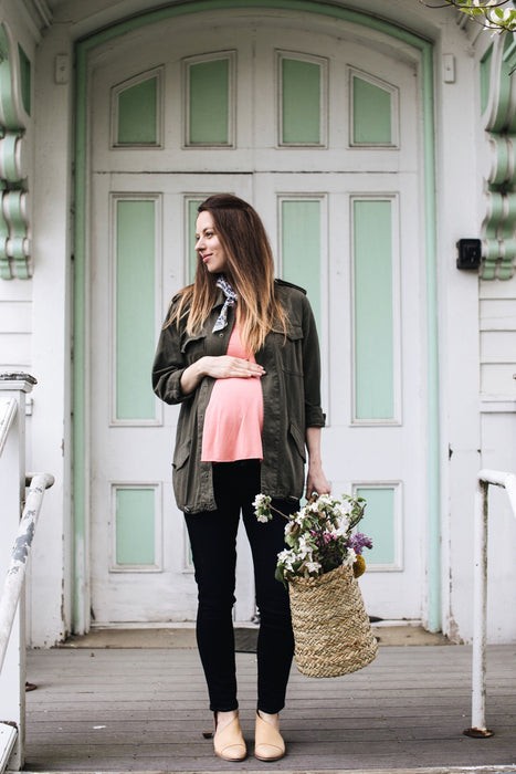 NOM Maternity Mimi Bamboo Everyday Tee