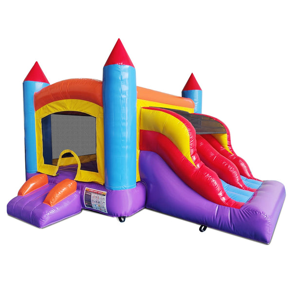 HullaBalloo Mini Castle Bounce House Slide