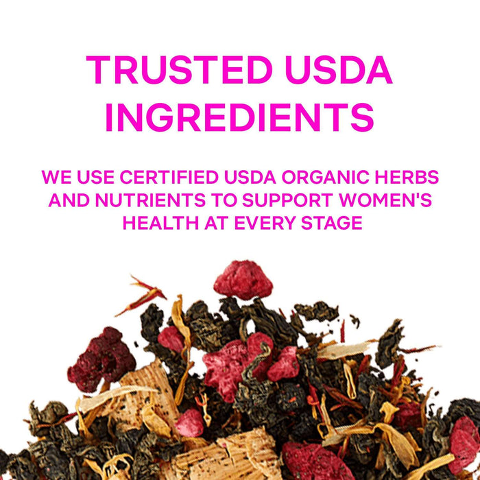 Secrets Of Tea Weight Loss Tea- Peach Flavor: USDA Organic- 40 servings