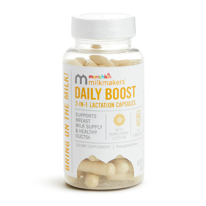 Milkmakers® Daily Boost 2-in-1 Lactation Capsules 60 Count