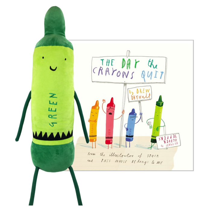 MerryMakers The Day the Crayons Quit - Green