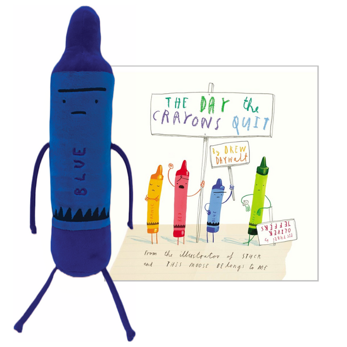 MerryMakers The Day the Crayons Quit - Blue