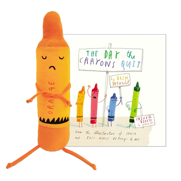 MerryMakers The Day the Crayons Quit - Orange