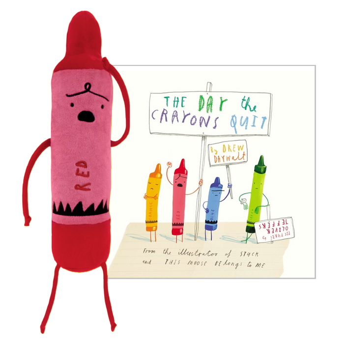MerryMakers The Day the Crayons Quit - Red