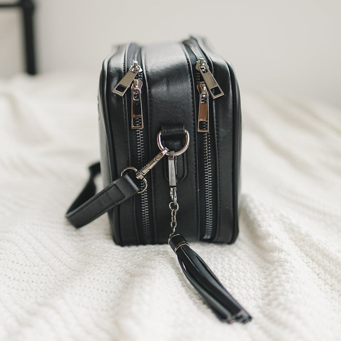 Poppy The Poppy Crossbody Diaper Bag - All Black Everything