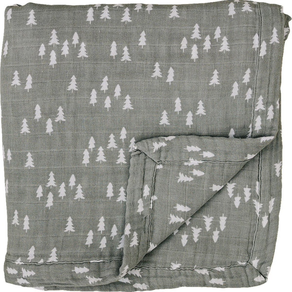 Mebie Baby Pines Muslin Quilt