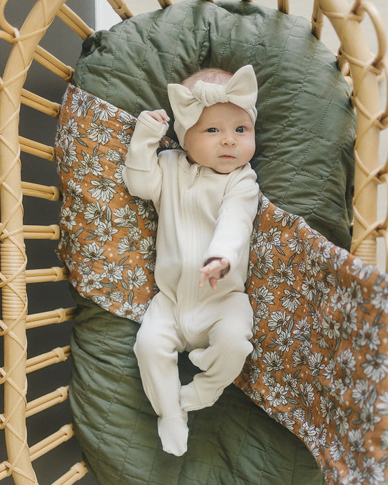 Mebie Baby Magnolia Muslin Swaddle Blanket