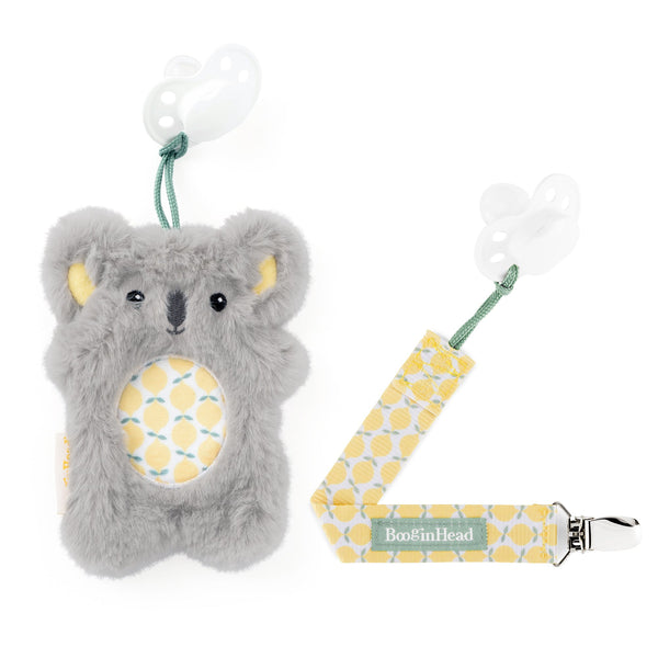 BooginHead PaciPal Pacifier in Gray Koala