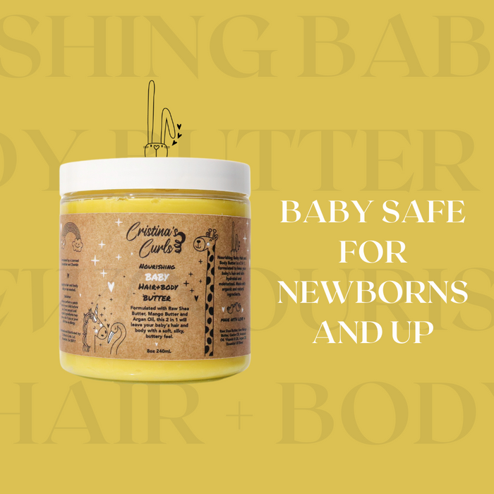 Cristina's Curls Nourishing Baby Hair + Body Butter