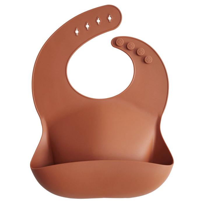 Mushie Silicone Baby Bib