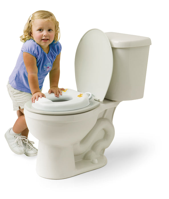 Mommy's Helper Cushie Tushie Potty Seat Contoured Cushioned Potty Training Seat White