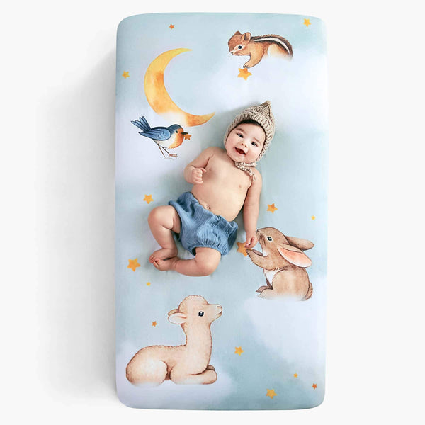 Rookie Humans Goodnight Wonderland Standard Size Crib Sheet