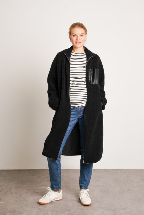 NOM Maternity Teddi Coat