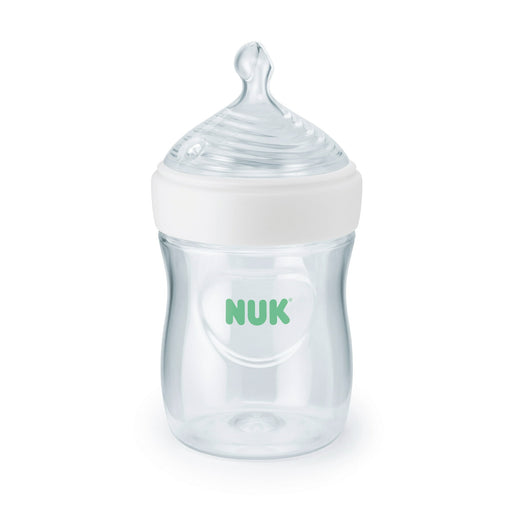 NUK Simply Natural with SafeTemp Clear Baby Bottles 5oz