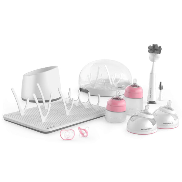 Nanobébé Ultimate Newborn Baby Bottle Feeding Set