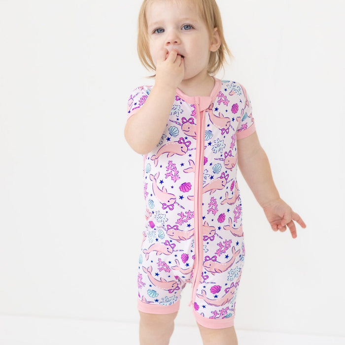 Monkeeroos Arctic Princess Shortie Romper