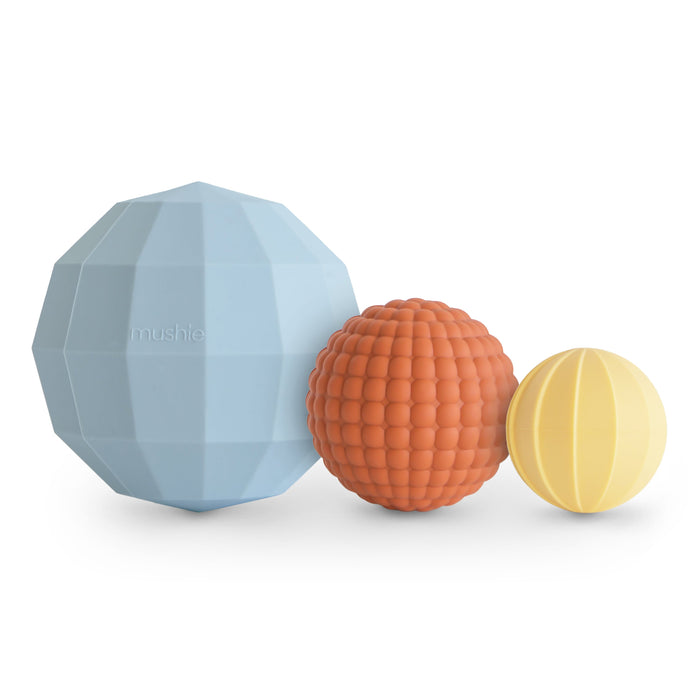 Mushie Nesting Spheres Sensory Toy