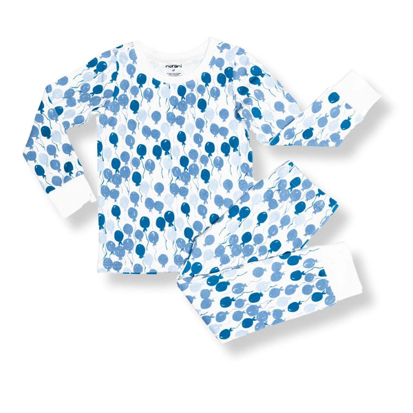 Norani Baby Kids Pajamas - Blue Balloons