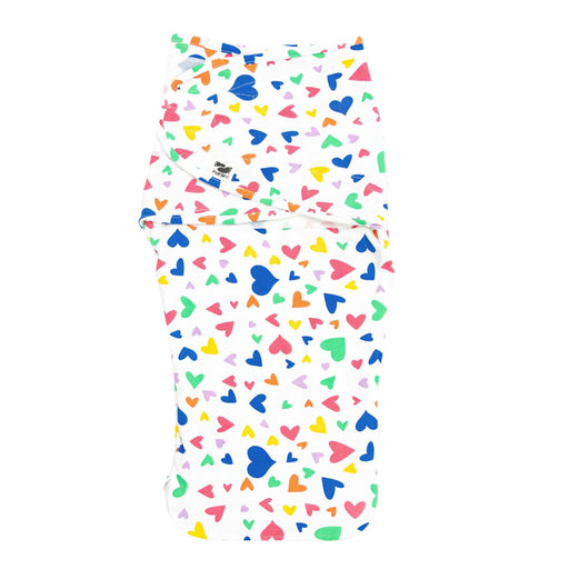 Norani Baby Snugababe Swaddle™ Sleep Pod - Colorful Hearts