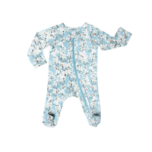 Norani Baby Organic Footie - Cherry Blossoms