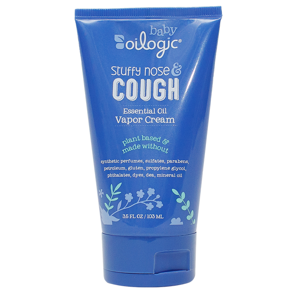 Oilogic Stuffy Nose & Cough Essential Oil Vapor Cream 3.5 oz.