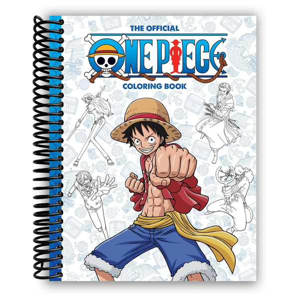 Lay it Flat One Piece: The Official Coloring Book (Spiral Bound)