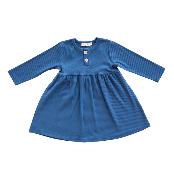 bug + bean kids Organic Ribbed Cotton Dress