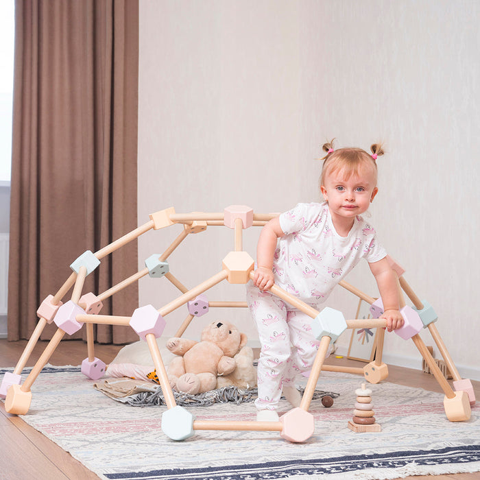 woodandhearts Wooden Climbing Dome