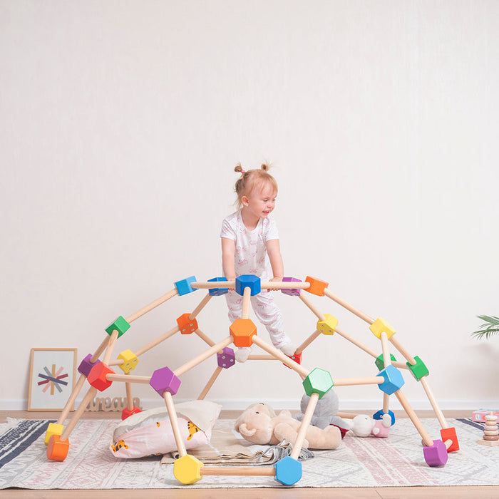 woodandhearts Wooden Climbing Dome