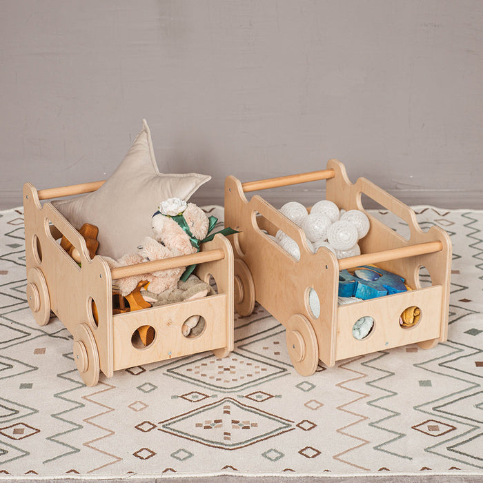 woodandhearts Montessori Toy Organizer