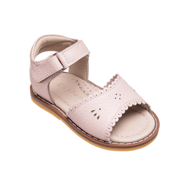 Elephantito Classic Sandal with Scallop Pink